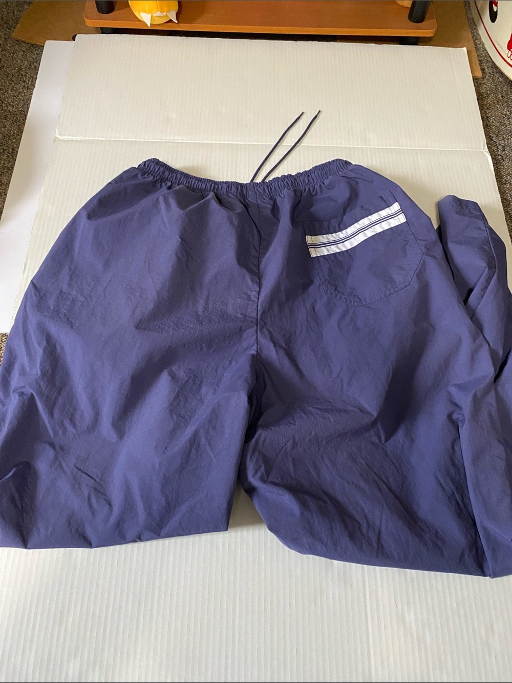 Y2K Nike Girls XL (16-18) Blue Track Pants - Picture 4 of 5
